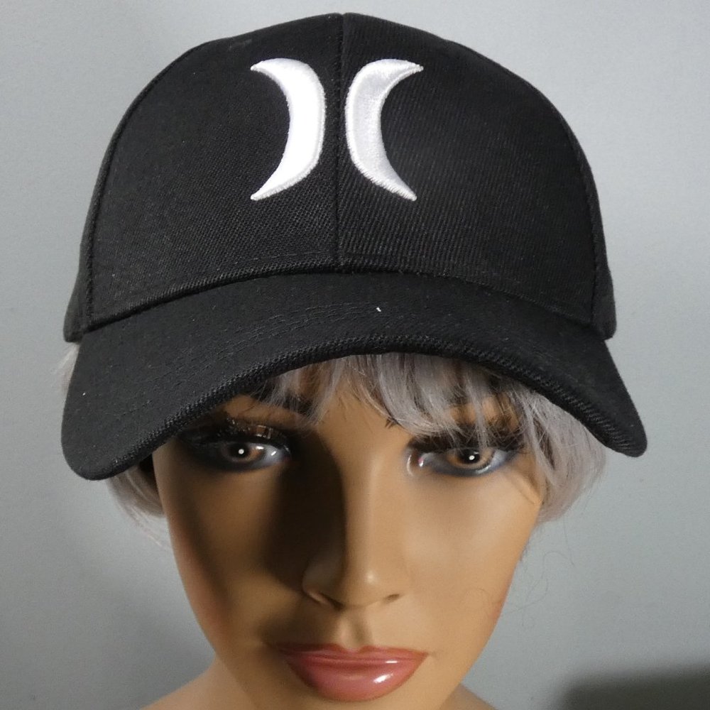 REDUCED! - "H" logo ball cap burgundy with black logo - Hurley